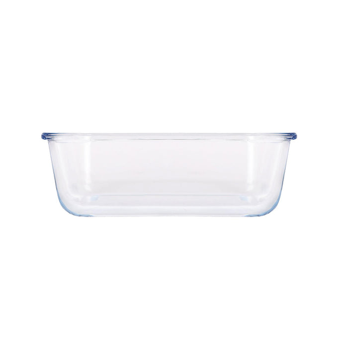 Rectangular Glass Cake Dish - 17cm x 12.5cm