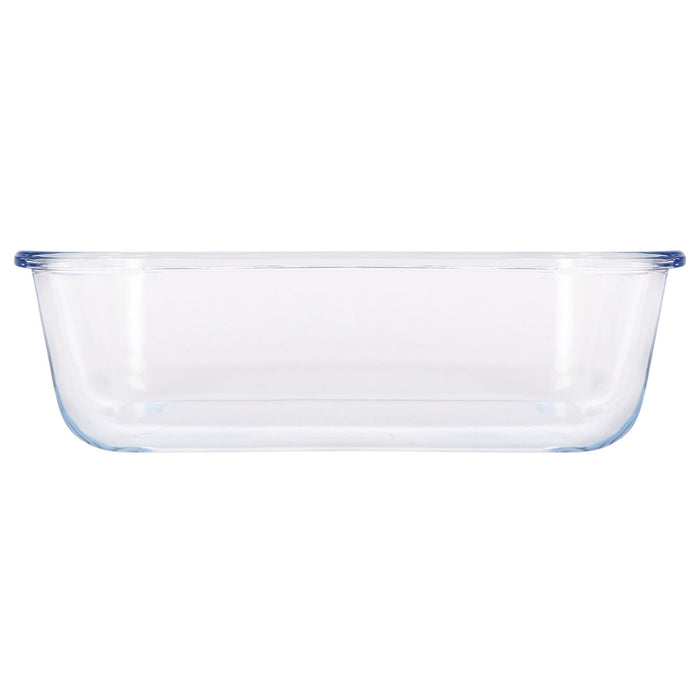 Rectangular Glass Cake Dish - 22cm x 16.5cm