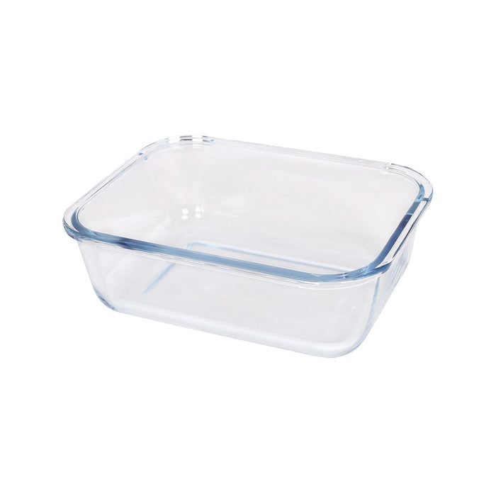 Rectangular Glass Cake Dish - 17cm x 12.5cm