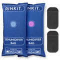 Reusable Car Dehumidifier Bags - 1kg - Navy - Pack of 2