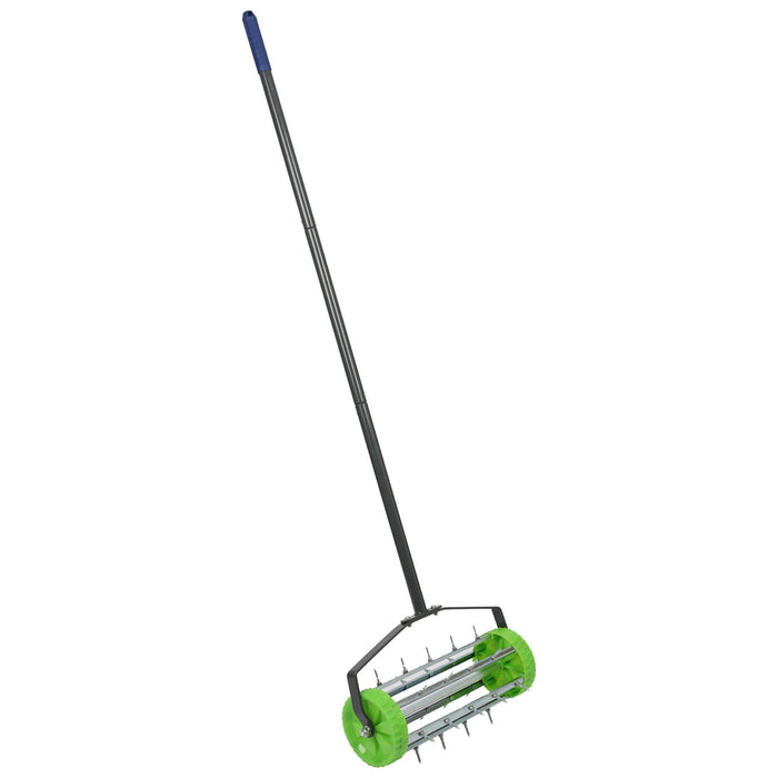 Rolling Lawn Aerator - 40cm x 1.4M - Green