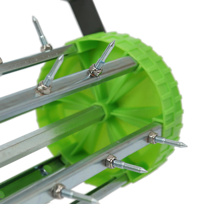 Rolling Lawn Aerator - 40cm x 1.4M - Green