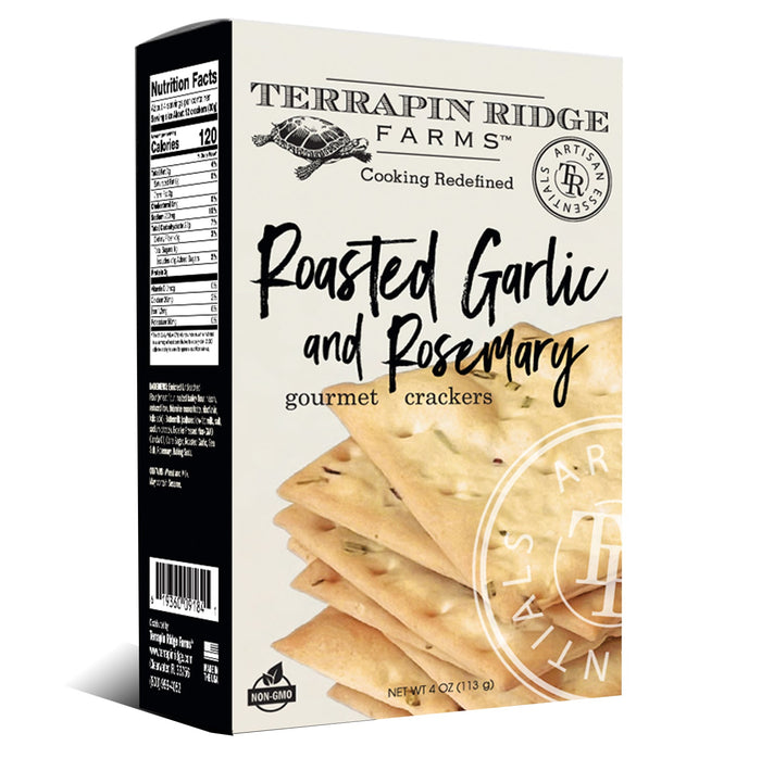 ROSEMARY GARLIC CRACKERS