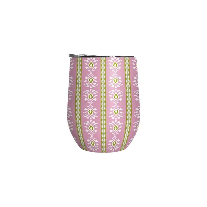 ROSEMARY STRIPE WINE TUMBLER