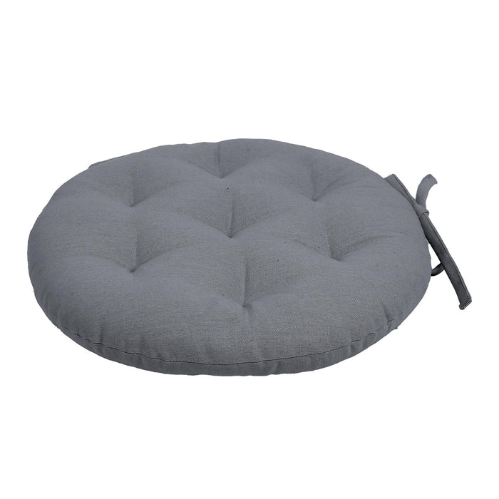 Round Seat Pad - 40 x 40cm - Grey