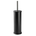 Round Stainless Steel Toilet Brush & Holder