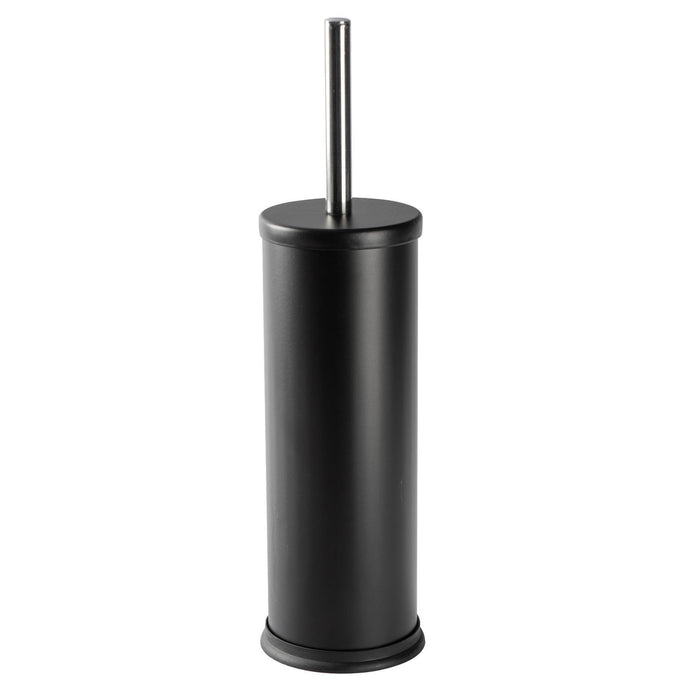 Round Stainless Steel Toilet Brush & Holder