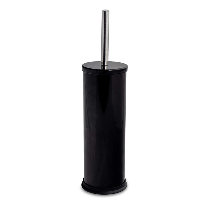Round Stainless Steel Toilet Brush & Holder