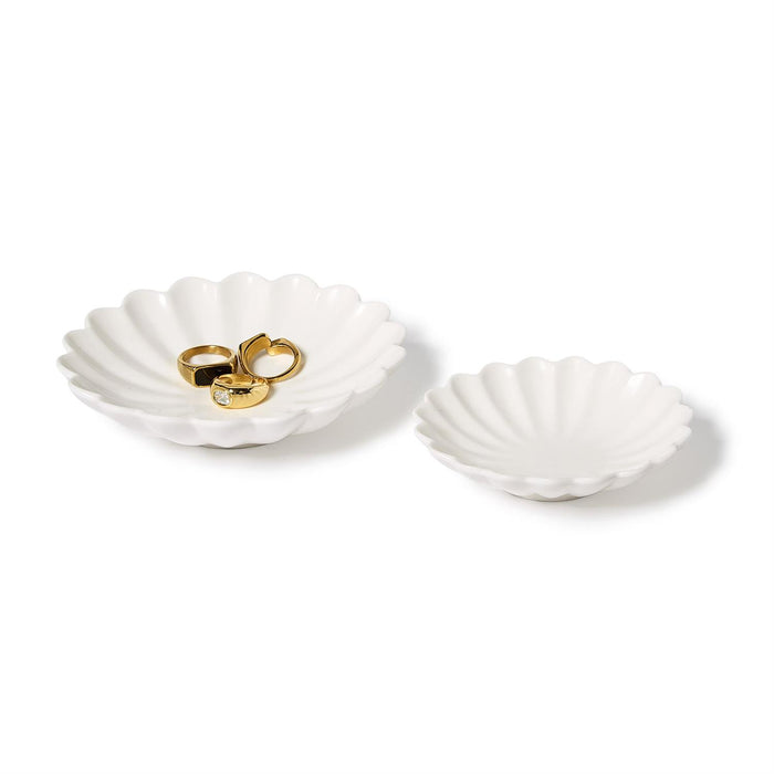 RUFFLE TIDBIT DISH, SMALL