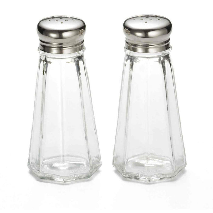 SALT & PEPPER SHAKERS, GLASS