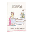 SHOWER BIRTHDAY SEQUIN TOWEL