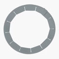 SILICONE PIE CRUST SHIELD
