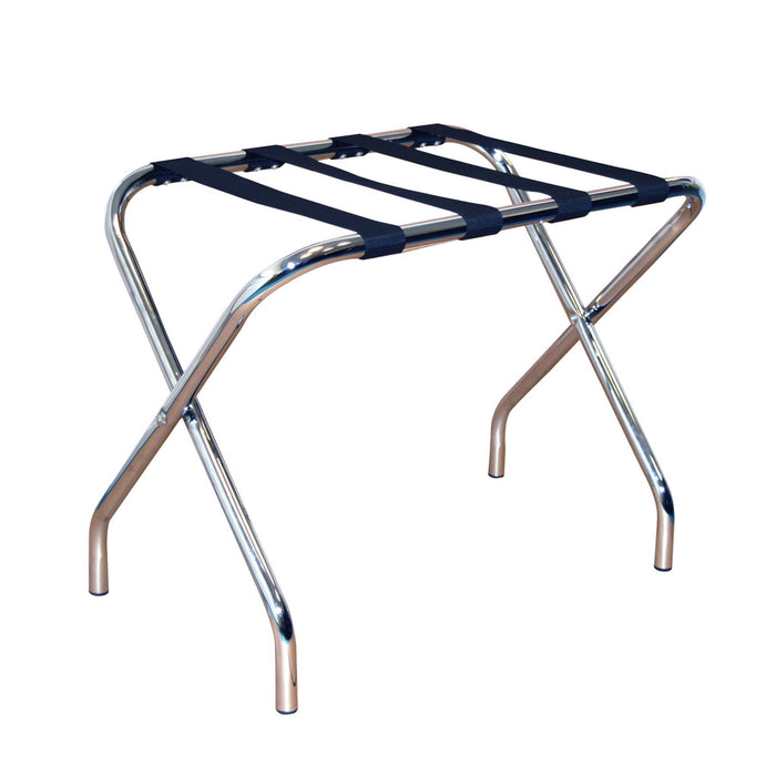 Silver Folding Metal Luggage Rack