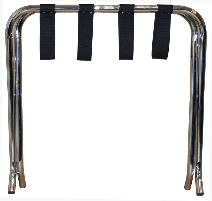 Silver Folding Metal Luggage Rack
