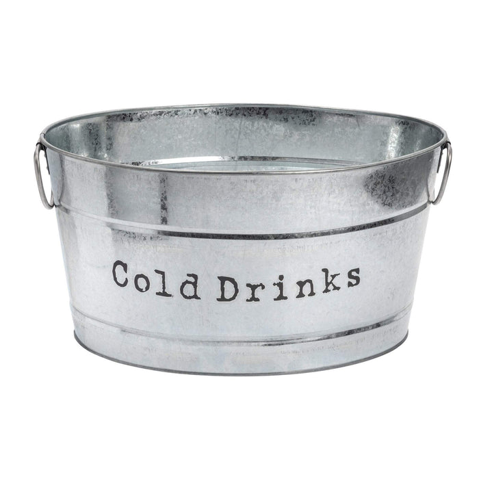 Silver Vintage Drinks Bucket