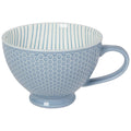 SLATE BLUE LATTE MUG, 14oz