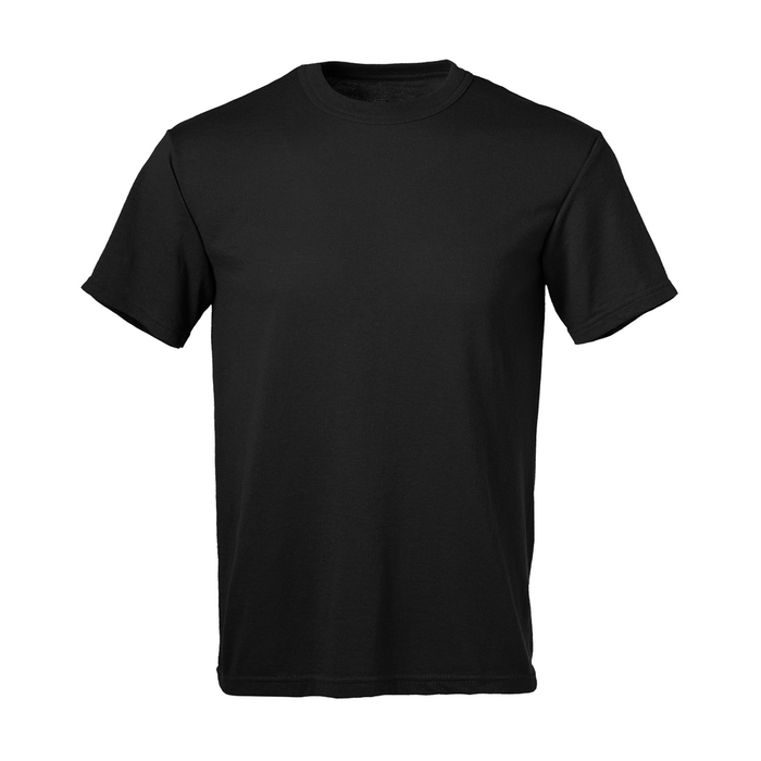 Apparel - Tops - Base Layer - Soffe 50/50 Military T-Shirt Undershirt 3-Pack - Black