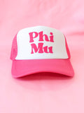Sorority Traveler Trucker Hat- Phi Mu