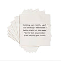 SOUP RECIPE COCKTAIL NAPKINS