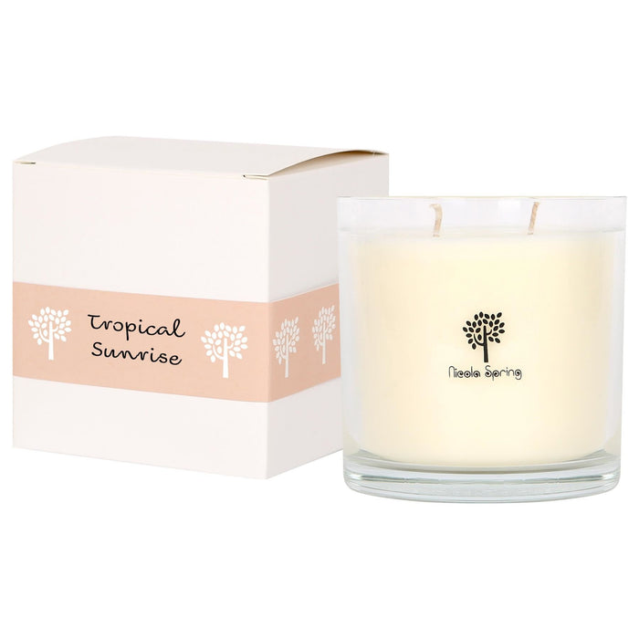 Soy Wax Scented Candle - 400g - Tropical Sunrise
