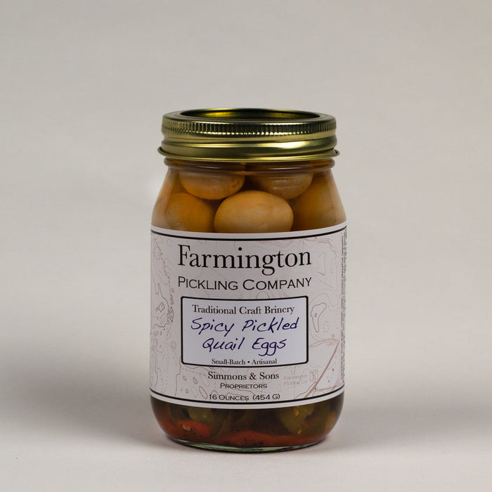 SPICY PICKLED QUAIL EGGS