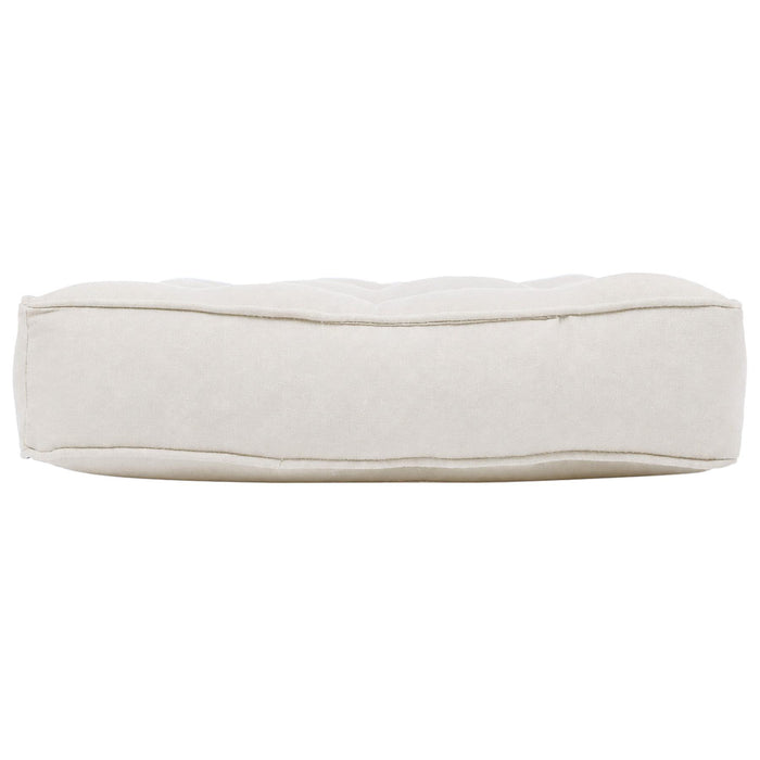 Square Armchair Booster Cushion - 50 x 50cm - Cream