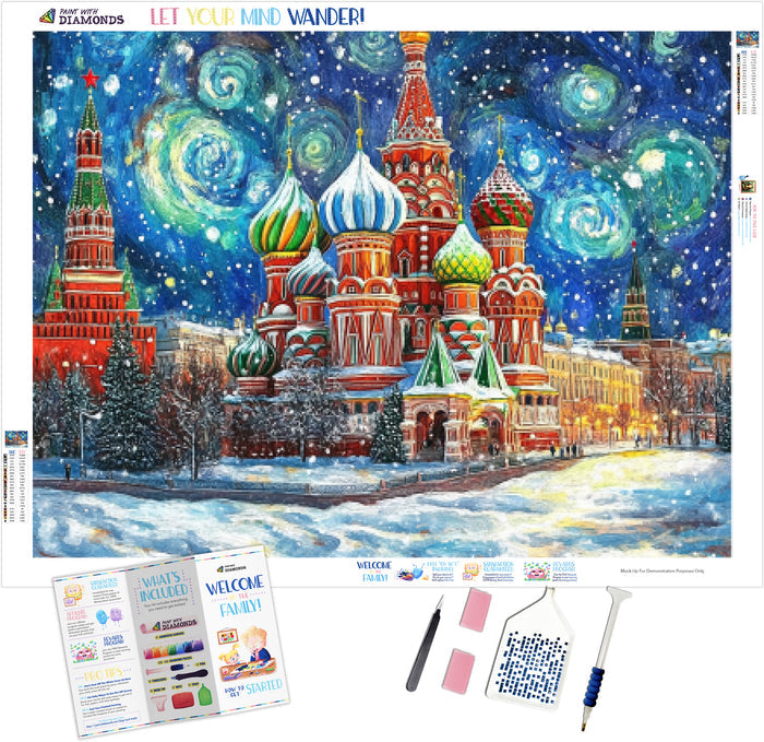 St. Basil's Cathedral in Winter
