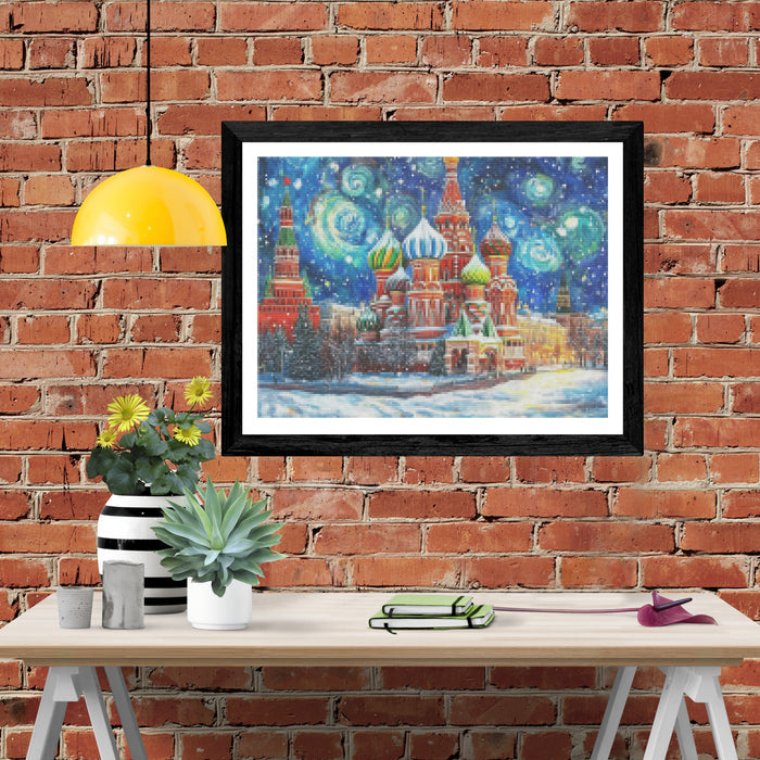 St. Basil's Cathedral in Winter