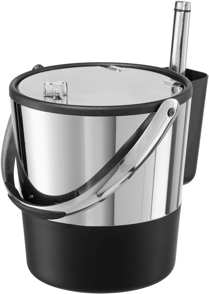 STAINLESS ICE BUCKET with SCOOP