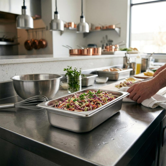 Stainless Steel Gastronorm Container - 1/3 65mm - 2.25L