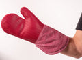 STRADA SILICONE OVEN MITT, RED