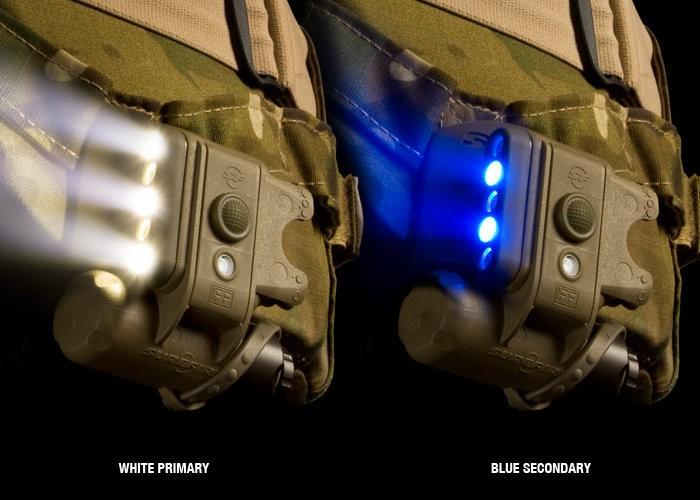 Supplies - Lights - Headlamps - Surefire Helmet Light Variable-Output Multi-Spectrum LED Light V2 (SURPLUS)