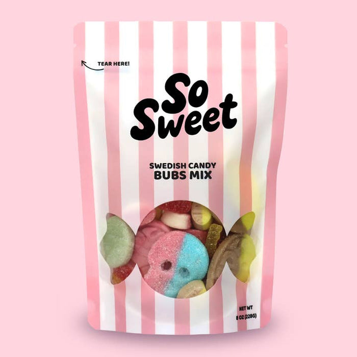 SWEDISH CANDY BUBS MIX, 8oz