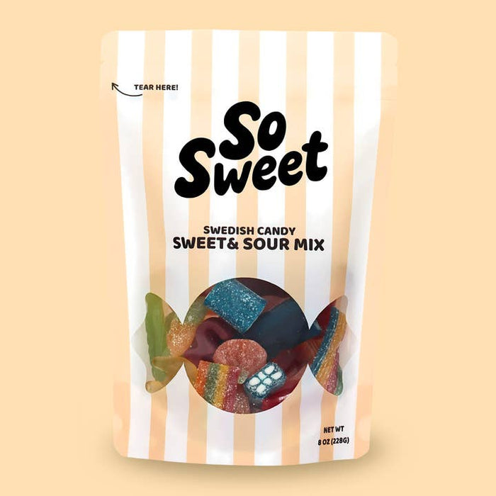 SWEDISH CANDY SWEET & SOUR MIX, 8oz