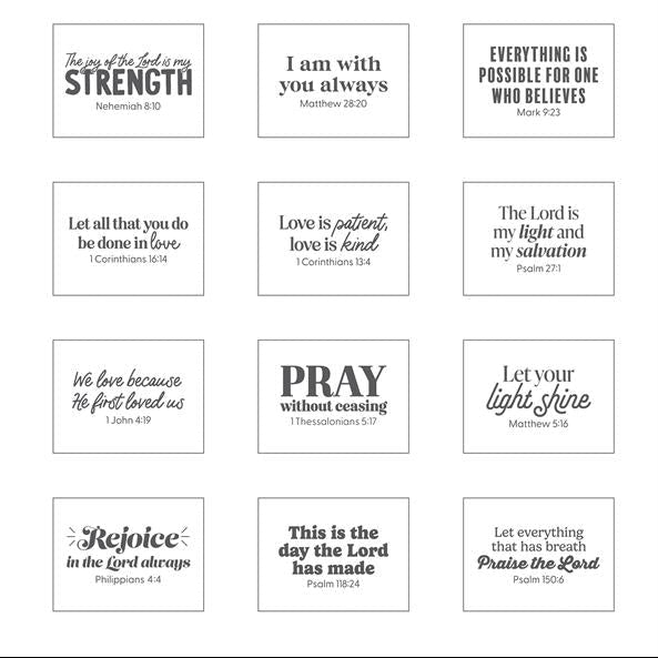 SWEET GRACE BIBLE VERSE COLLECTION CANDLE