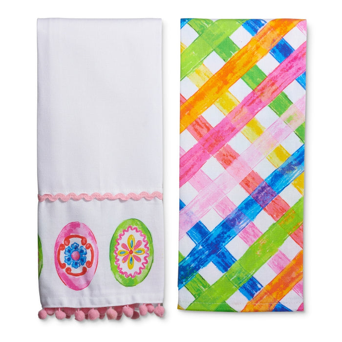 SWEET WEAVE TEA TOWELS, SET of 2