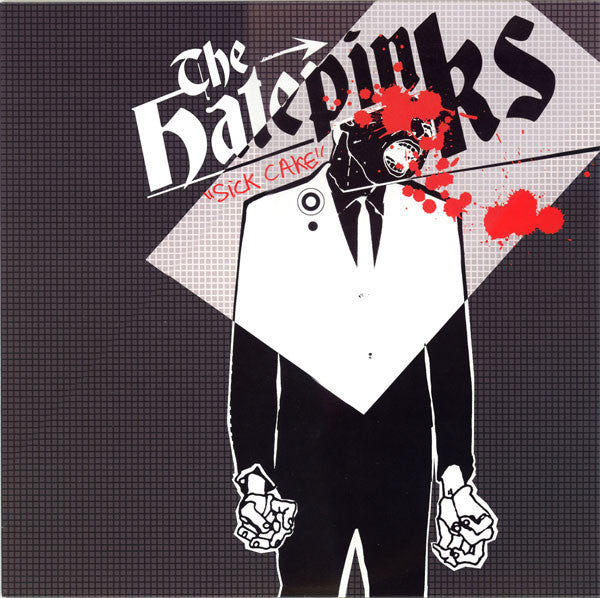 The Hatepinks – Sick Cake lp - the edges of the cover have very light wear from shipping to the vendor