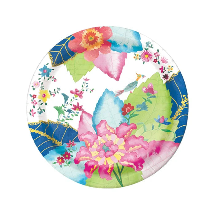 TOBACCO LEAF 10" HEAVY-DUTY PAPER PLATES