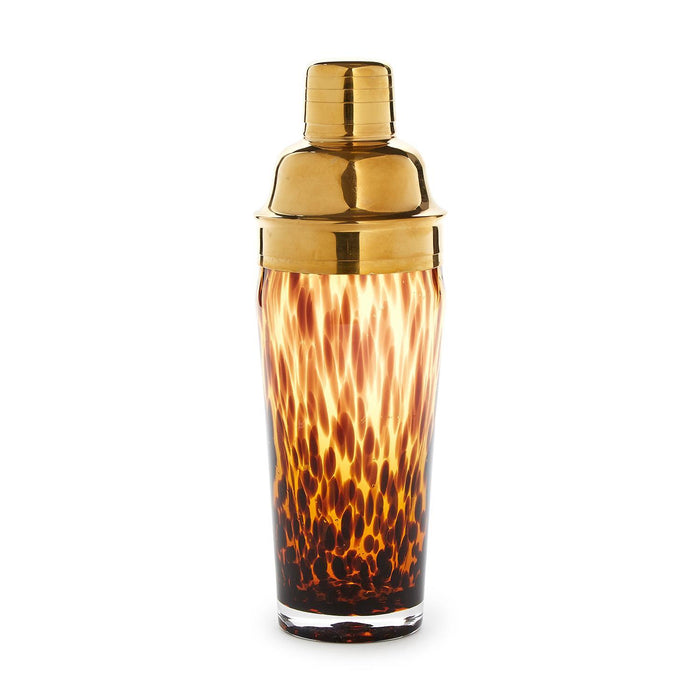TORTOISE GLASS COCKTAIL SHAKER