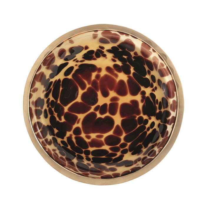 TORTOISE GLASS PLATTER