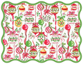 TRADITIONAL ORNAMENTS PAPER PLACEMAT