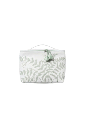TRAIN CASE, GREEN FERN
