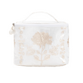 TRAIN CASE, IVORY PEONY