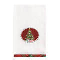 TREE NEEDLEPOINT TOWEL
