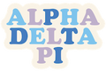 Tumbler Magnet- Alpha Delta Pi
