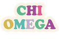 Tumbler Magnet- Chi Omega