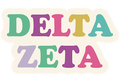 Tumbler Magnet- Delta Zeta