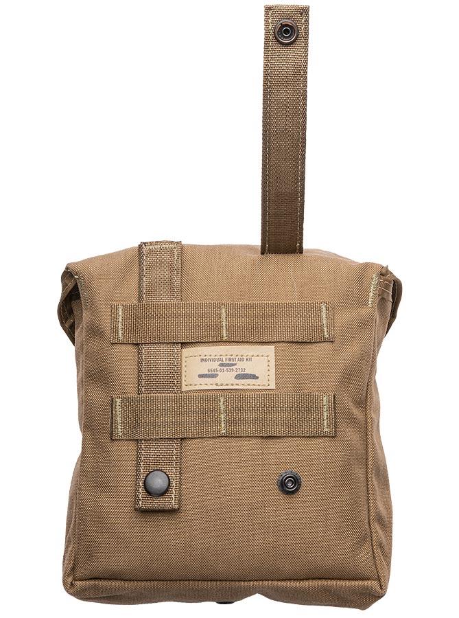 Gear - Pouches - Medical - USGI USMC First Aid IFAK Pouch MOLLE - Tan Buckle (SURPLUS)