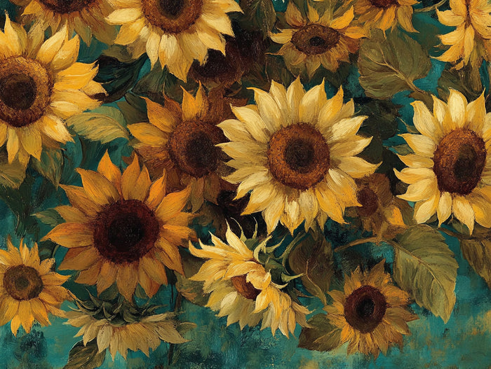 Vibrant Bouquet Of Sunflowers