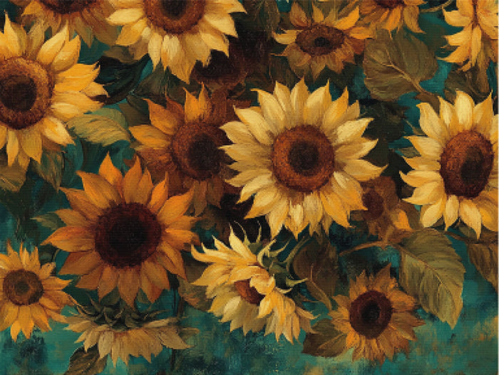 Vibrant Bouquet Of Sunflowers